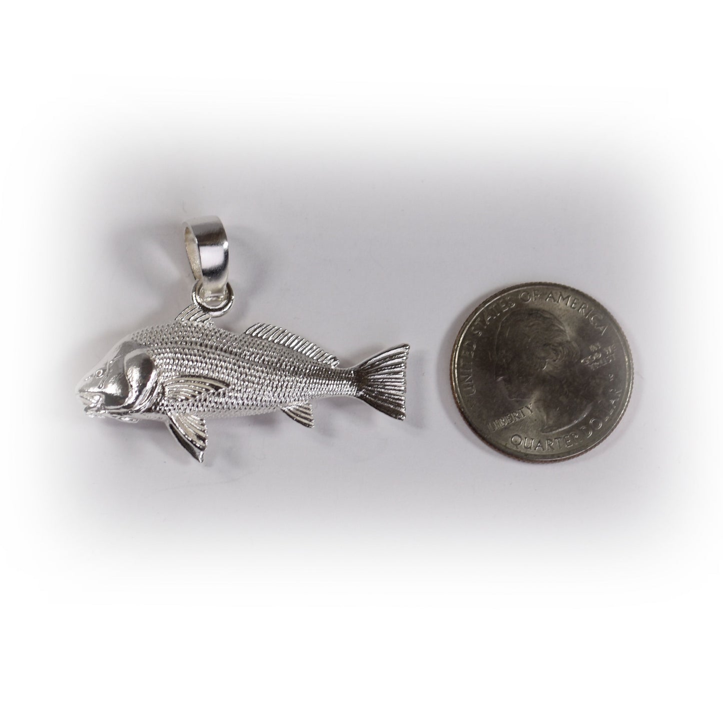 Blackdrum Fish Pendant - Large