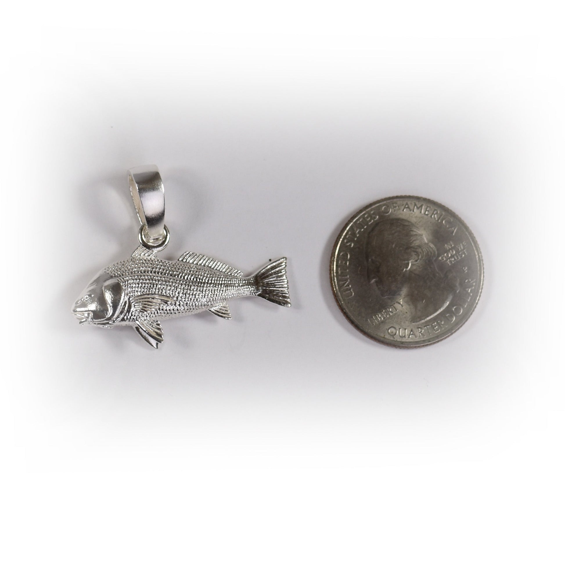 Blackdrum Fish Pendant - Medium