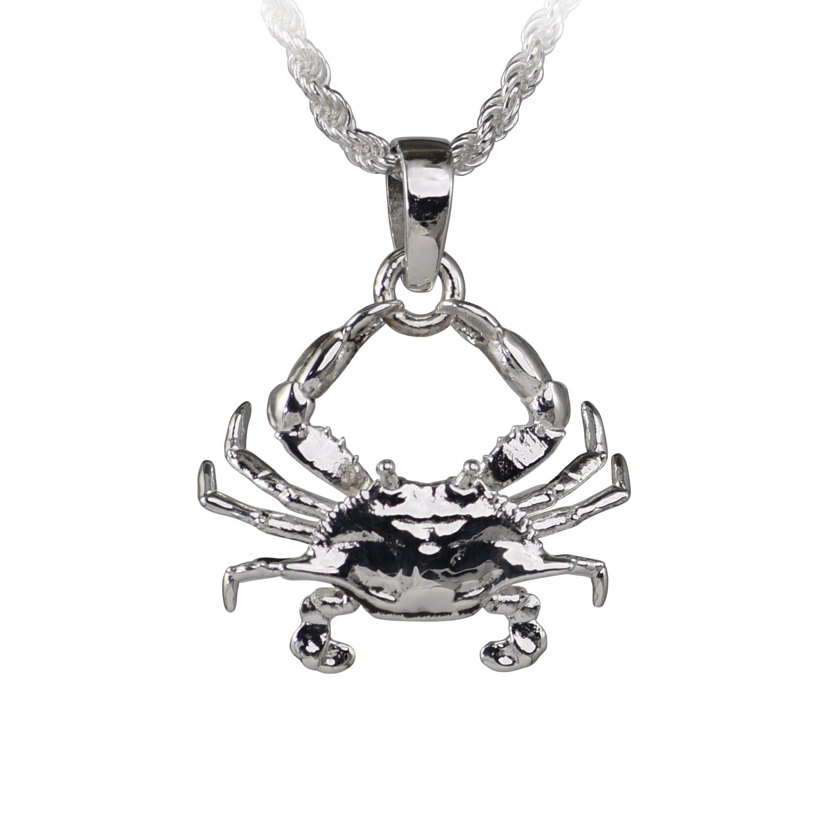 Blue Crab Pendant - Large | Sea Shur Jewelry