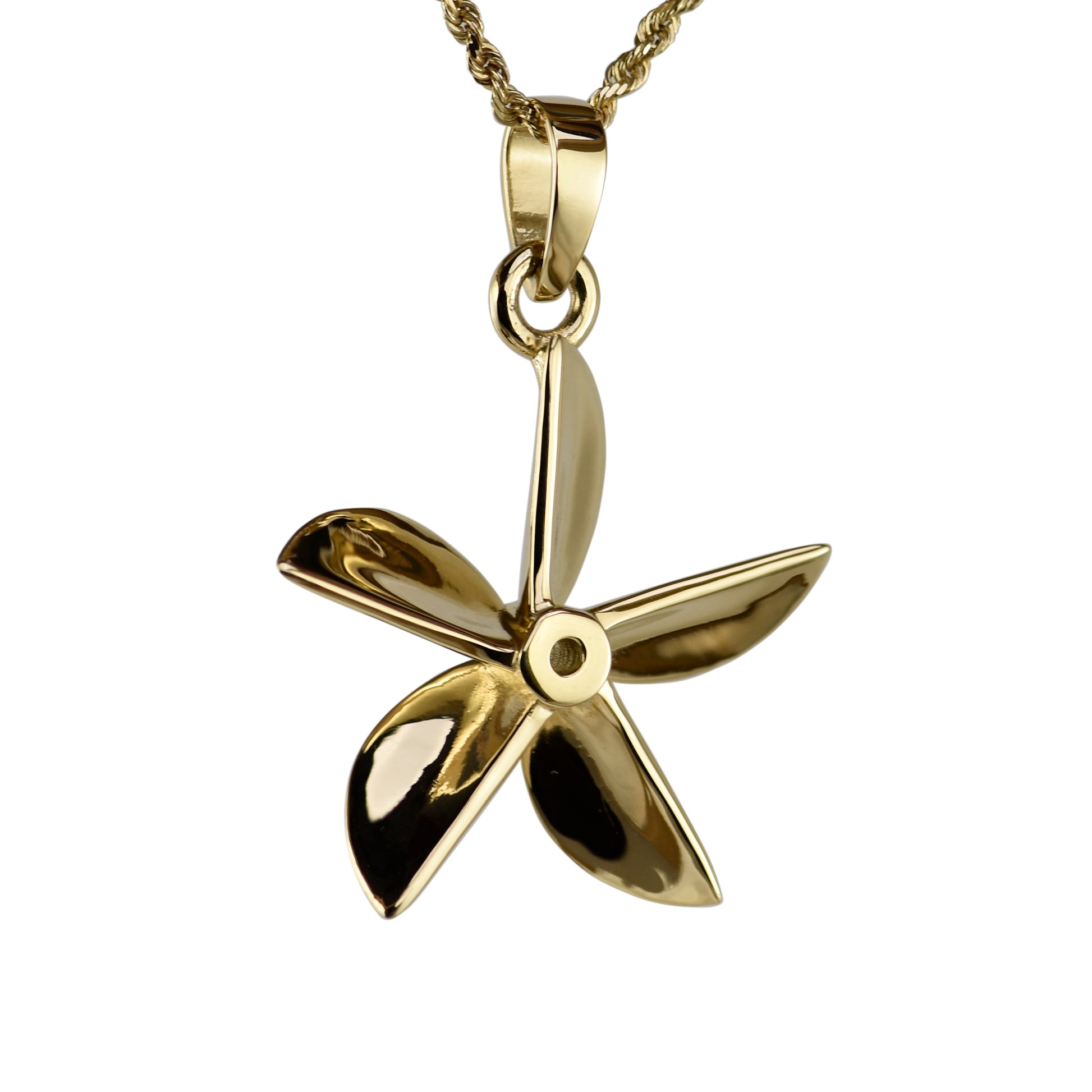 Boat Propeller - Five Blade "straight" XL - Pendant