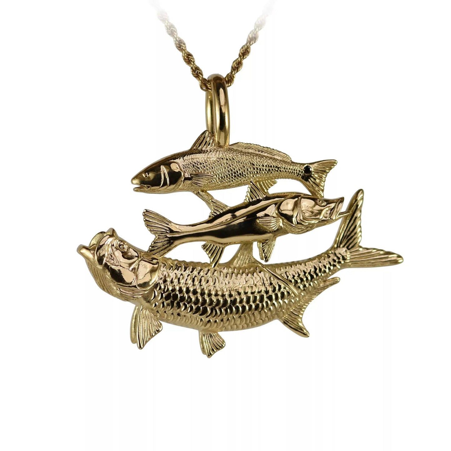 Grand Slam Fish Pendant *Medium* Redfish|Snook|Tarpon