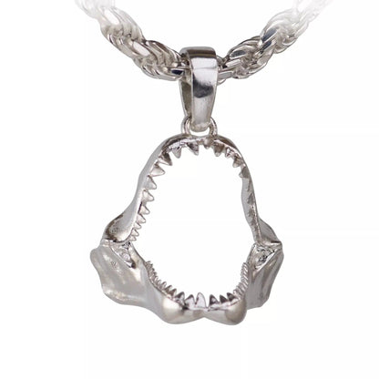 Great White Shark Jaw Pendant - Medium