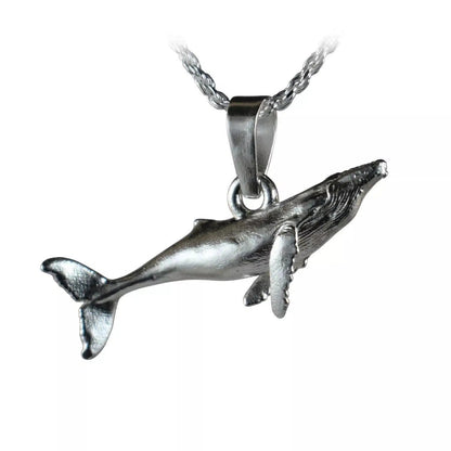 Humpback Whale Pendant - Small