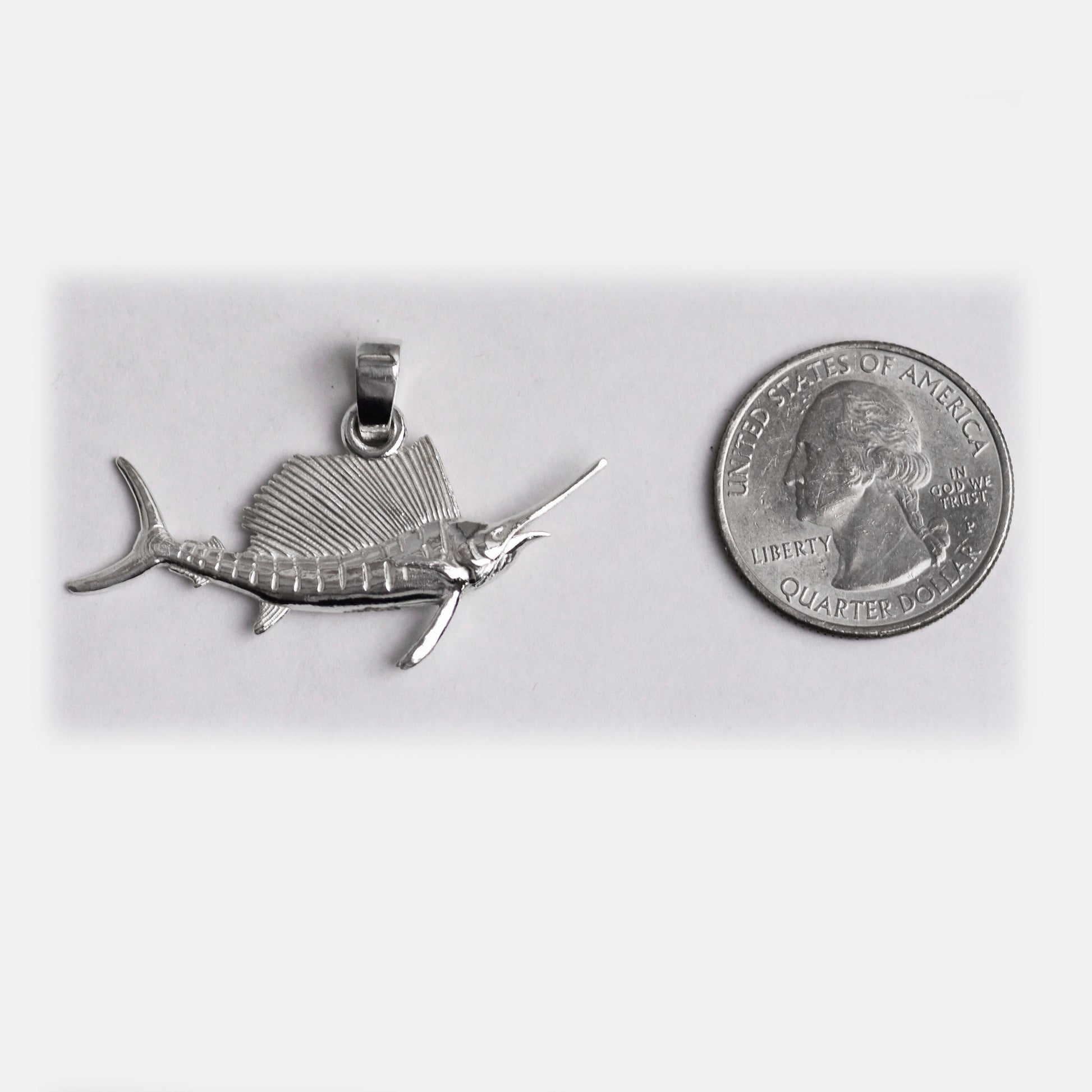 Sailfish Pendant - Medium