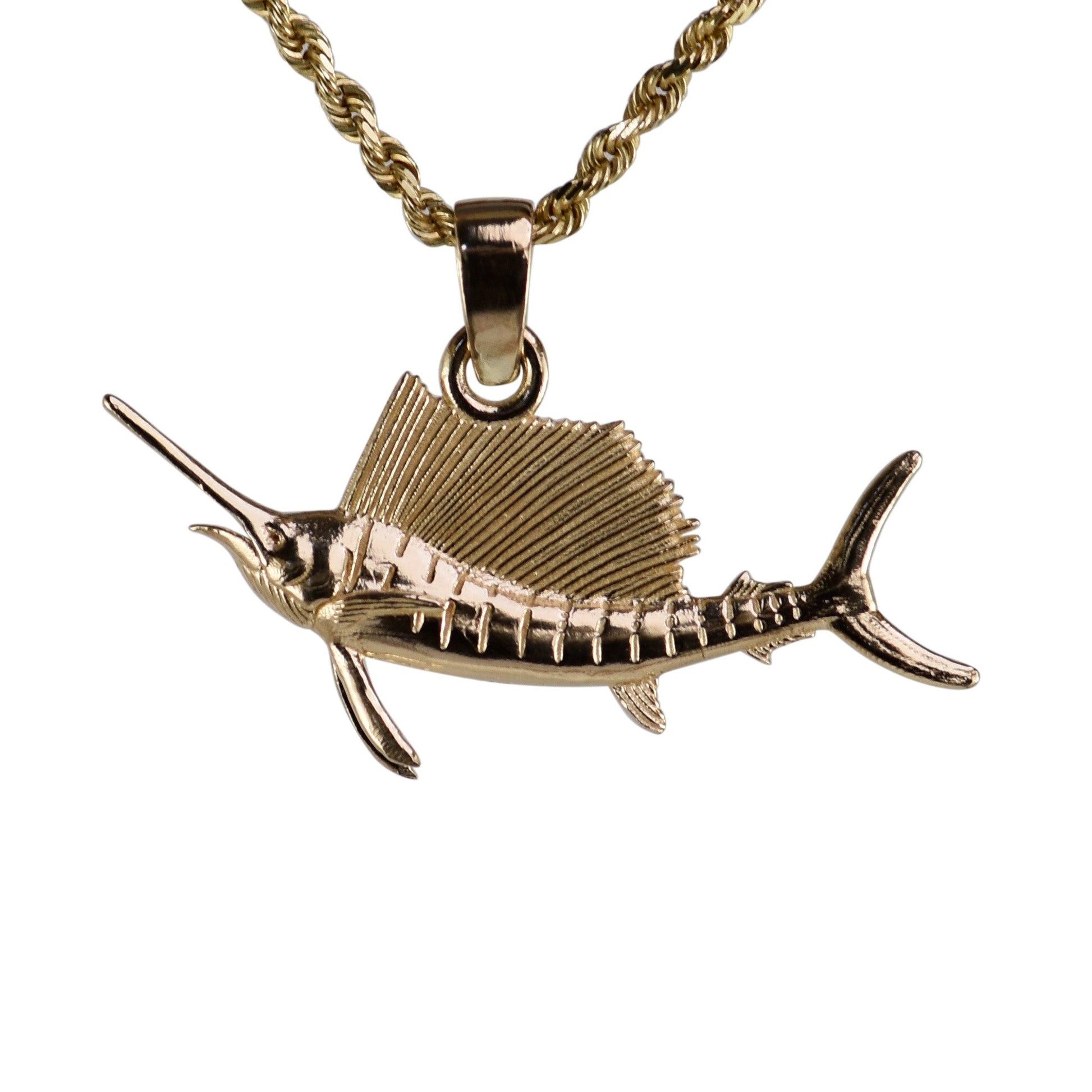 Sailfish Pendant - Medium