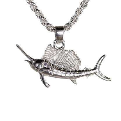 Sailfish Pendant - Medium