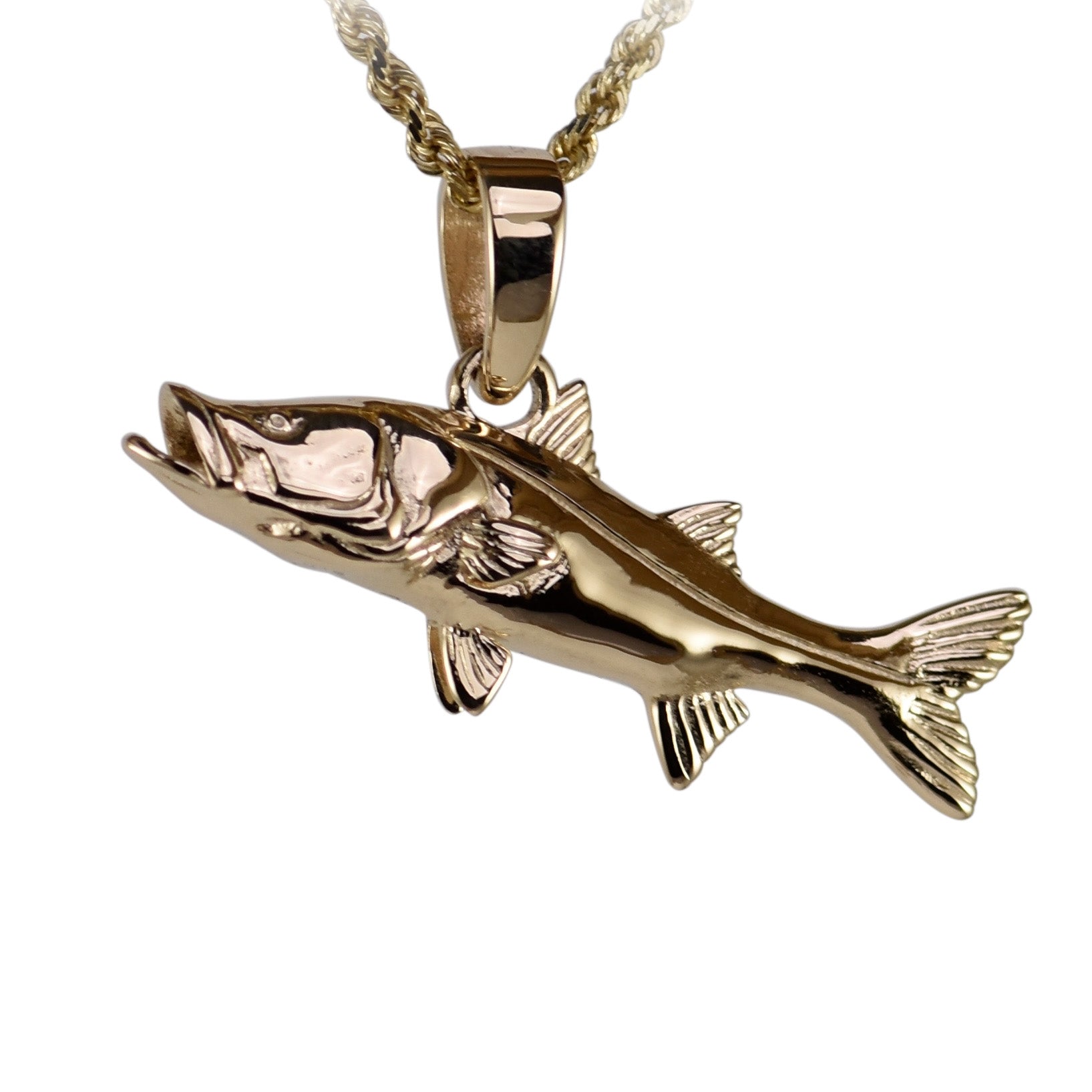 Snook Fish Pendant - Large