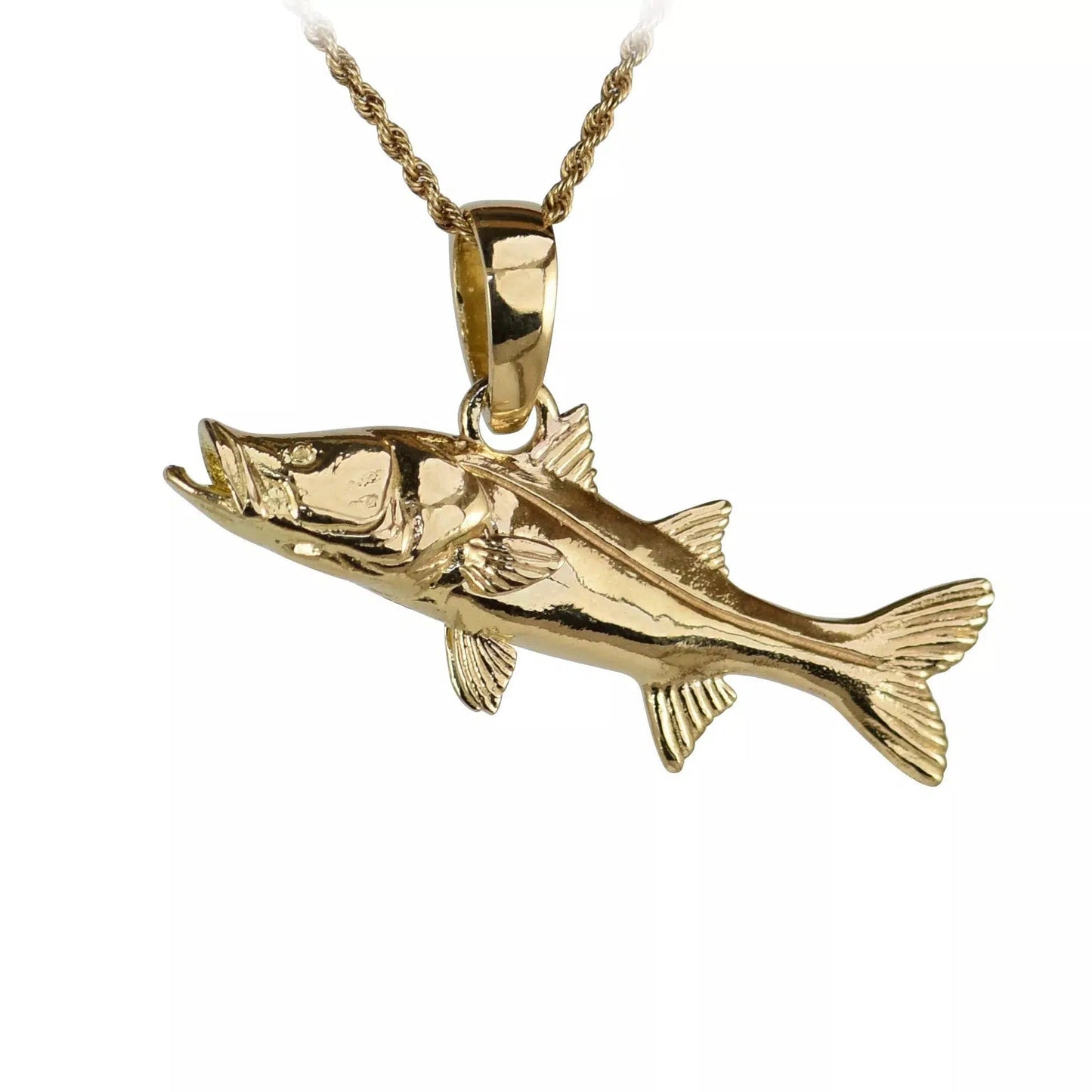 Snook Fish Pendant - Large