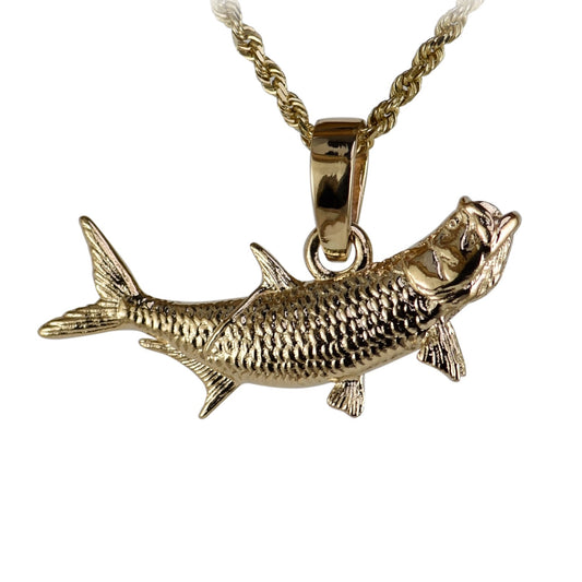 Tarpon Fish Pendant - Large