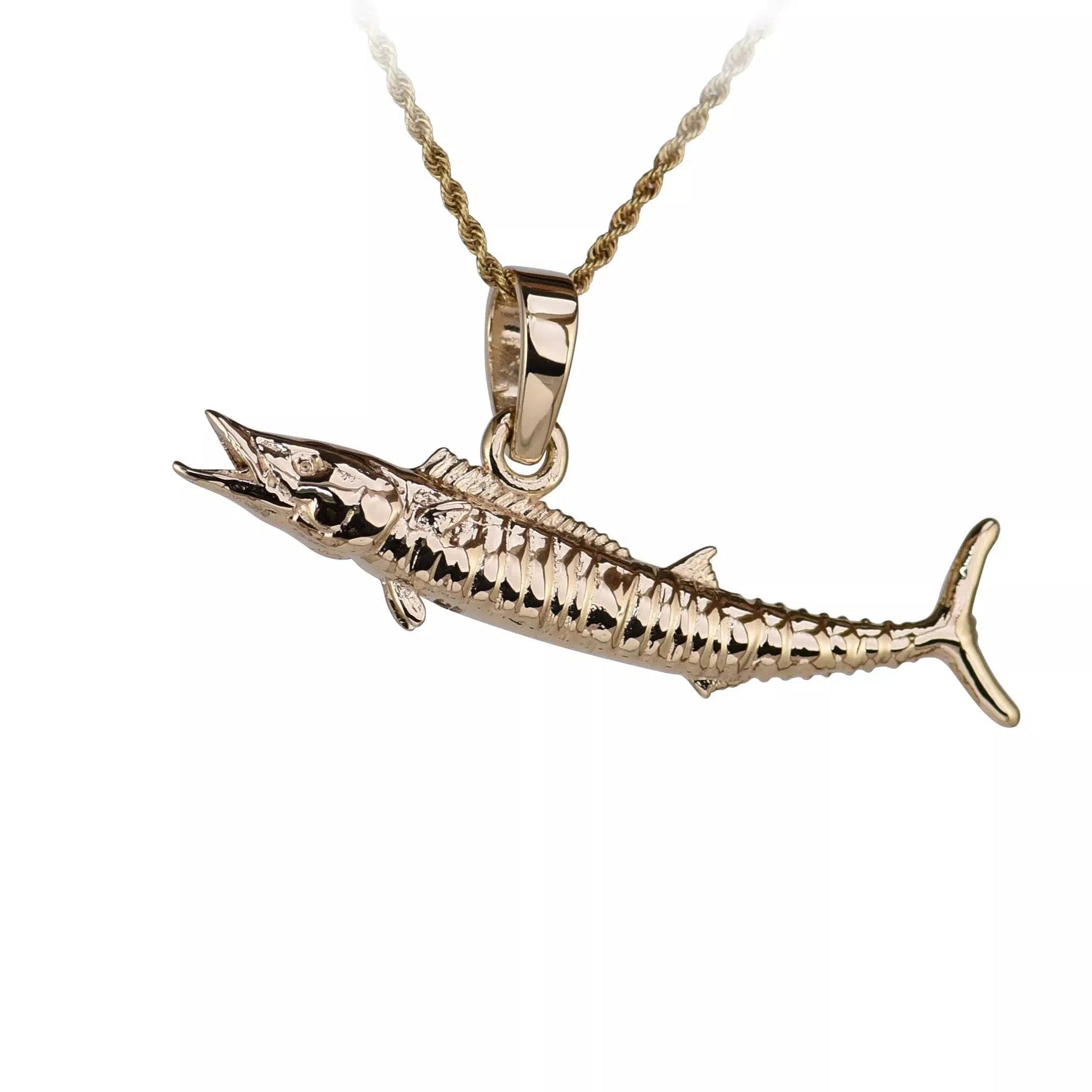 Wahoo Fish Pendant - Large