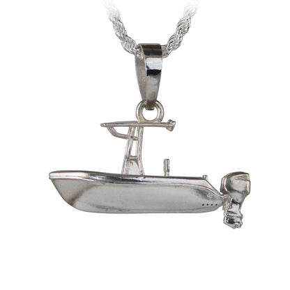 Center Console Fishing Boat Twin Outboard Pendant