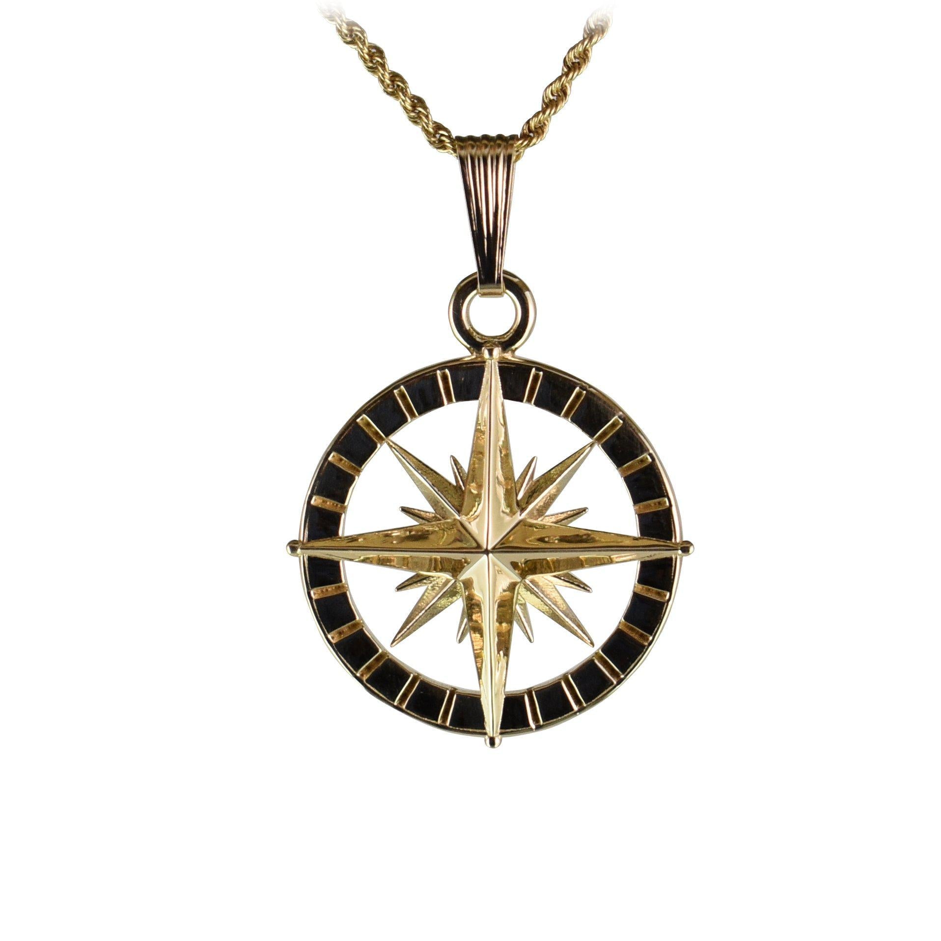 Nialaya Men's Rose Pendant Necklace 3mm Chain - Jewellery - Boozt.com