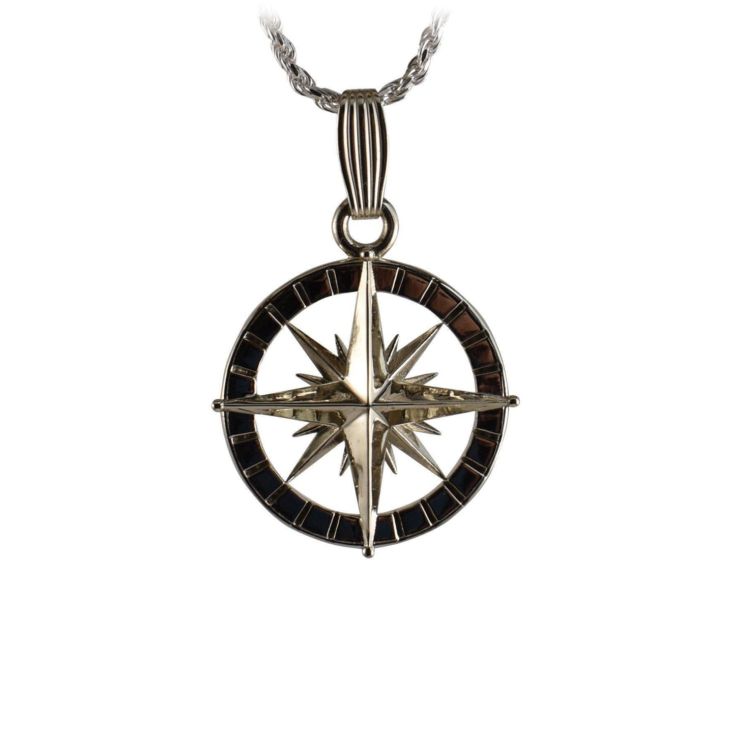 Compass Rose Pendant - Large