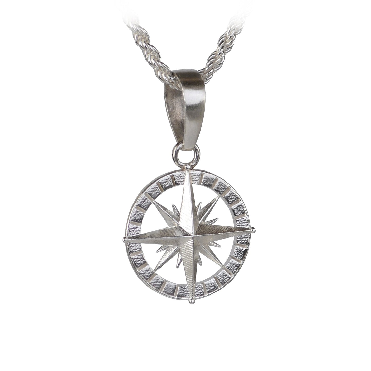 Compass Rose Pendant - Large