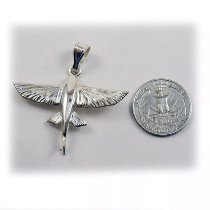 Flying Fish Pendant - Large