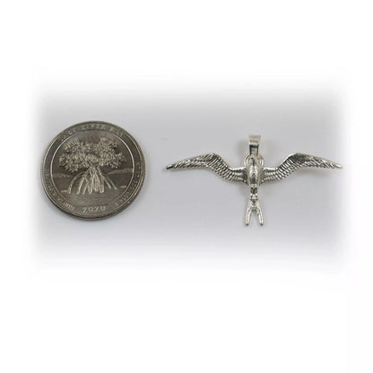 Frigatebird "Female" Pendant - Small