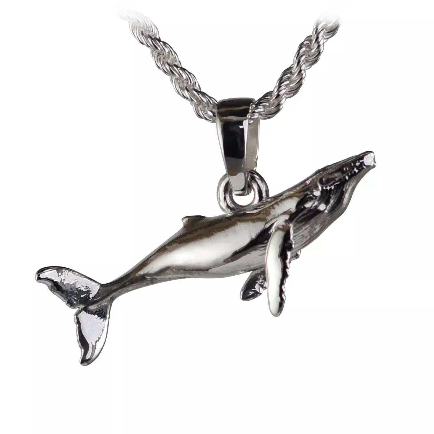 Humpback hot sale whale necklace