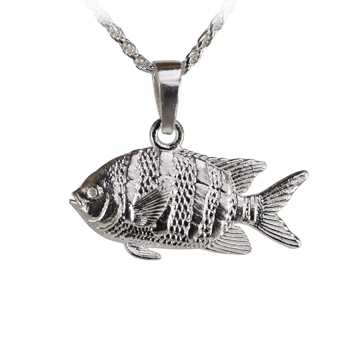 Sergeant Major Fish Pendant - Small